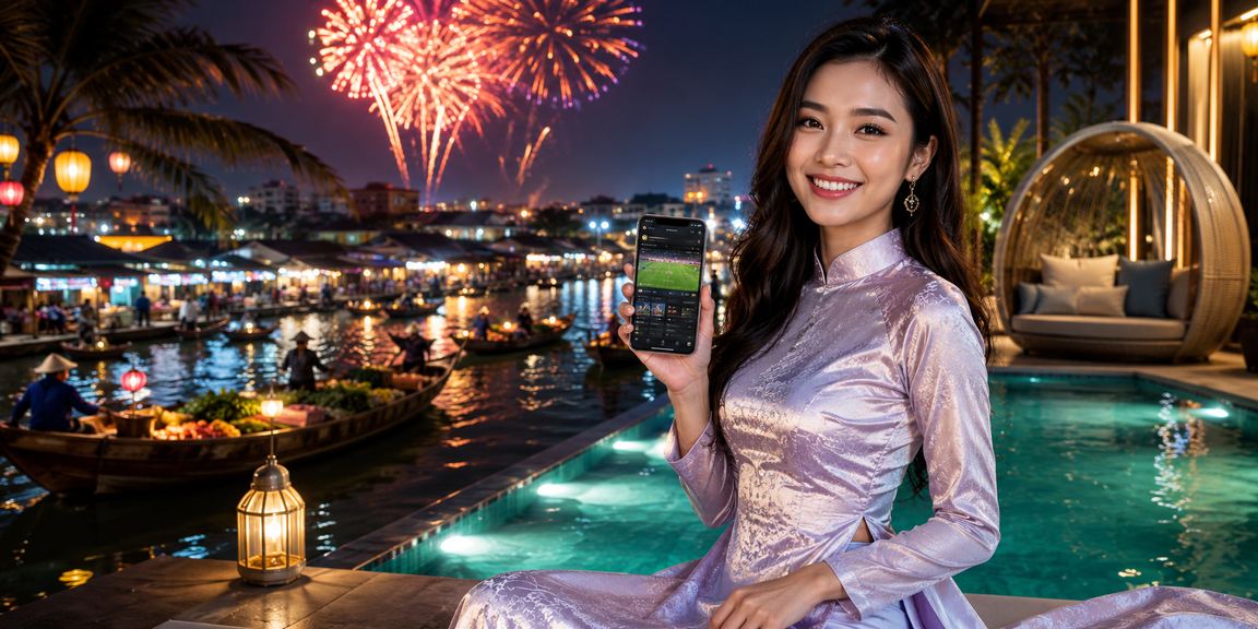 Người dùng Cần Thơ xem lịch thi đấu thể thao qua ứng dụng xsm trên điện thoại