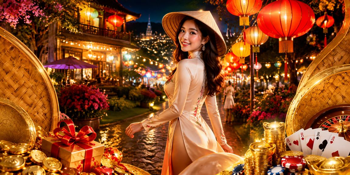 Đà Lạt lãng mạn với nón lá truyền thống, du khách thư giãn trải nghiệm giải trí casino trực tuyến tại khu nghỉ dưỡng
